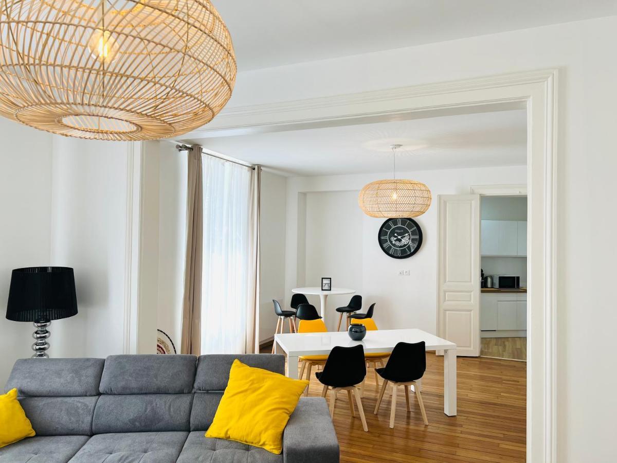 Chic Appartement Type 4 / Parking Prive Reims Eksteriør bilde