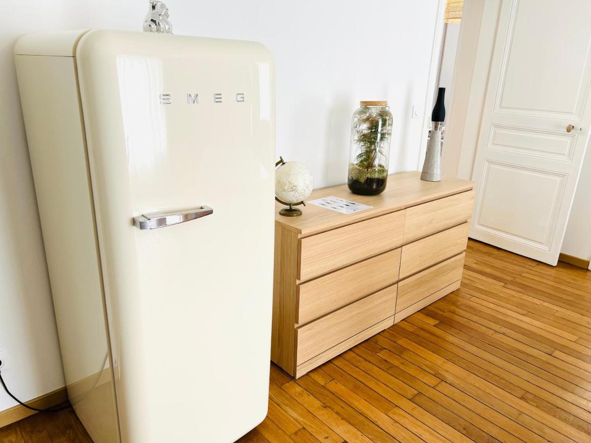 Chic Appartement Type 4 / Parking Prive Reims Eksteriør bilde